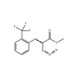 2-Propenoic acid, 2-azido-3-[2-(trifluoromethyl)phenyl]-, methyl ester