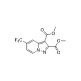 dimethyl 5-(trifluoromethyl)pyrazolo[1,5-a]pyridine-2,3-dicarboxylate