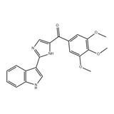 VERU-111 (1H-indol-3-yl)-1H-imidazol-4-yl)(3,4,5-trimethoxyphenyl)methanone